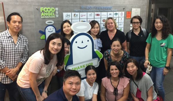 TLB makes a modest donation to Food Angel